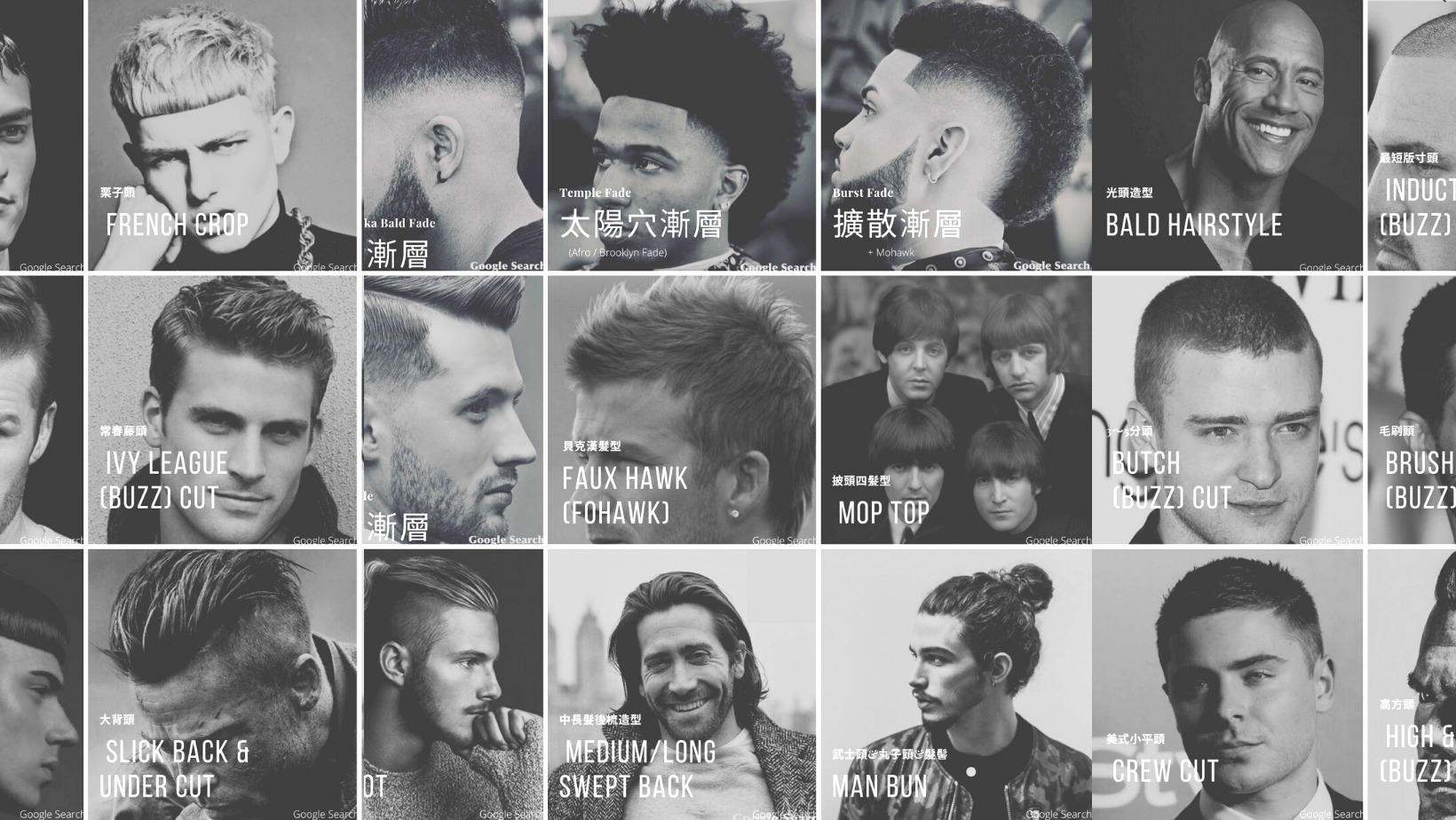 men's hairstyle