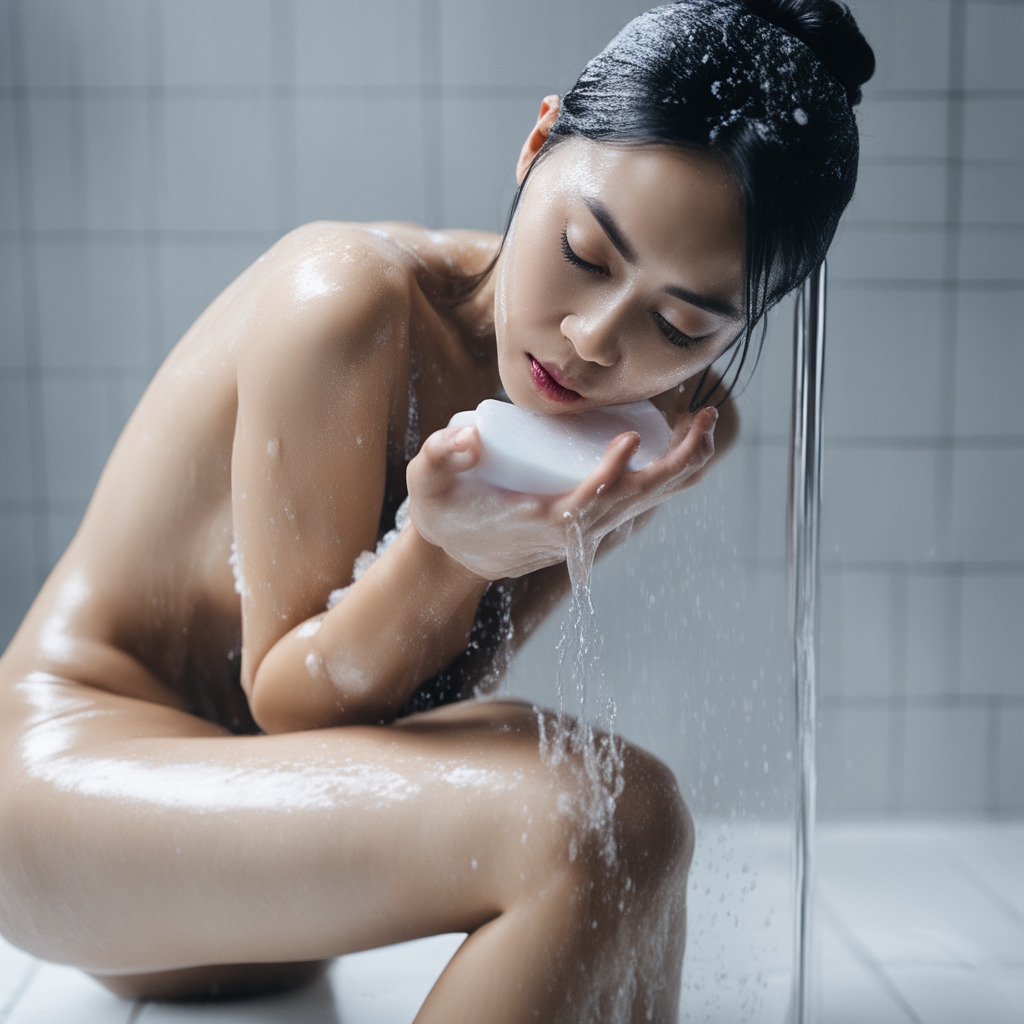 asian-uninhibited-woman-rubbing-soap-over-her-skin-legs-parted-slightly-wanting-to-show-herself-i