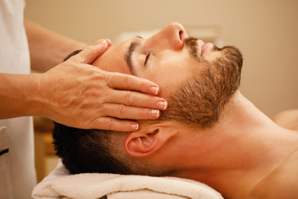 head spa, massage