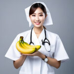 nurse and banana