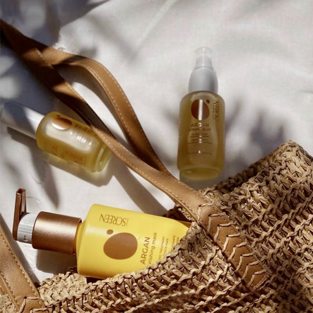 screen, pure d'argan, haircare, hair, treatment,vegan